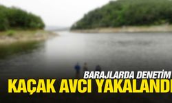 Kaçak balık avcıları jandarmaya yakalandı