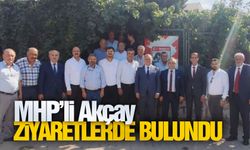 MHP'li Akçay, Manisa'da ziyaretlerde bulundu
