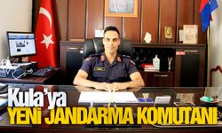 Kula'nın yeni Jandarma Komutanı Üsteğmen Yüksel göreve başladı