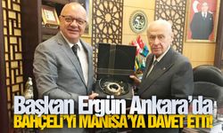Başkan Ergün, MHP lideri Bahçeli ile buluştu