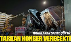 Tarkan için hazırlanan sahne çöktü!