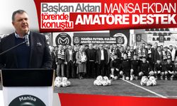 Başkan Aktan: Amacımız Manisa'nın çocuklarına sporu sevdirmek
