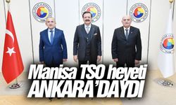 Besuch von Manisa TSO beim TOBB-Präsidenten Hisarcıklıoğlu