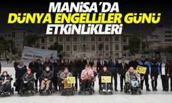 Manisa'da Dünya Engelliler Günü Etkinlikleri gerçekleştirildi