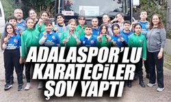 Karateciler Antalya'dan madalyalarla döndü