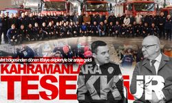 Başkan Ergün, afet bölgesinden dönen itfaiye ekipleriyle bir araya geldi