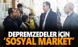 Turgutlu’da depremzedeler için ‘Sosyal Market’ açıldı  