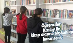  ‘Alaşehir Kızılay ile okuyor’ projesi ile öğrenciler kitap okuma alışkanlığı kazanacak