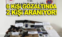 Manisa merkezli 3 ilde suç örgütüne jandarma baskını