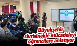 Büyükşehir, sivrisinekle mücadeleyi öğrencilere anlatıyor