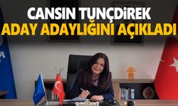 Cansın Tunçdirek aday adaylığını açıkladı