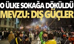 Gürcistan'da halk sokağa döküldü