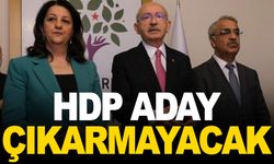 HDP aday çıkarmayacak