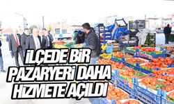 İlçede Kurtuluş Çarşısı ve Pazaryeri hizmete açıldı