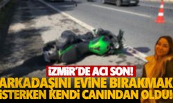 İzmir’de motosiklet kazası: 1 ölü