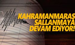 Kahramanmaraş'ta 4,5 büyüklüğünde deprem!