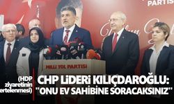 Kılıçdaroğlu, HDP ziyareti ile ilgili konuştu