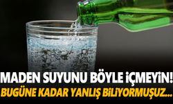 Maden suyunu sakın böyle içmeyin! Sade sodanın tüm faydasını ortadan kaldıran bu hatayı yapmayın!