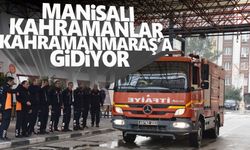 Manisa İtfaiyesi bir kez daha deprem bölgesine gidiyor!