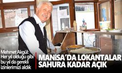 Lokantalardan sahur desteği