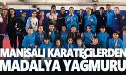 Manisalı karateciler Muğla’da 18 madalya kazandı