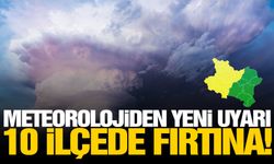 Manisa'nın 10 ilçesine fırtına uyarısı!