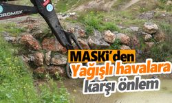 MASKİ'den dere yataklarında yağış mesaisi