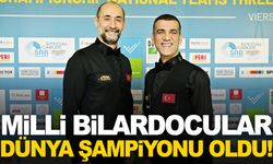 Bilardo Dünya şampiyonu Türkiye!