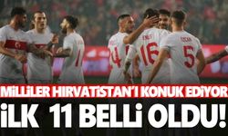 A Milli Takım’ın konuğu Hırvatistan! İlk 11 belli oldu!