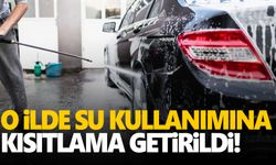 O kentte su kullanımıyla ilgili yasaklar geldi