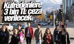 O ülkede küfredenlere 3 bin TL ceza