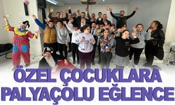 Özel çocuklara palyaçolu eğlence  
