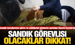 Sandık görevlileri kimlerden seçilecek? Sandık görevlisi olmak için ne yapmalı? Resmi Gazete'de yayımlandı...