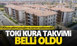 TOKİ kura takvimi belli oldu