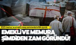 2023 memur ve emekli maaş zammında kritik gelişme