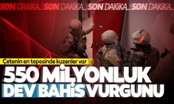 550 Milyon TL'lik yasa dışı bahis vurgunu: 35 gözaltı