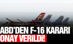 ABD Dışişleri Bakanlığı'ndan F-16'lar için modernizasyon kitlerinin Türkiye'ye satışına onay