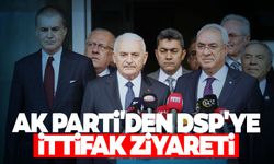 AK Parti'den DSP'ye 'ittifak' ziyaret