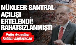 Akkuyu Nükleer Santrali’ndeki tören ertelendi