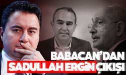 Ali Babacan'dan Sadullah Ergin yorumu: Tertemiz çıkmış