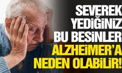 Severek tükettiğiniz bu besinler Alzheimer’a neden!