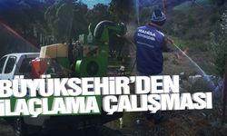 Büyükşehir, ilaçlama çalışmalarını aralıksız sürdürüyor