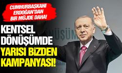 Cumhurbaşkanı Erdoğan yeni kampanyayı duyurdu: Ev maliyetinin yarısı devletten