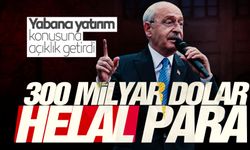 CHP lideri Kılıçdaroğlu: “300 milyar dolar tefecilerin parası değil, temiz para, helal para, yatırım için gelecek”