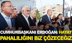 Cumhurbaşkanı Erdoğan: “Ekonomik sıkıntı ve hayat pahalılığını yine biz çözeceğiz”