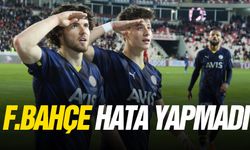 Fenerbahçe 3 puanın sahibi oldu