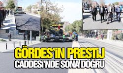 Gördes’in Prestij Caddesi’nde sona doğru