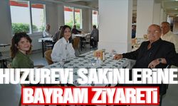 Huzurevi sakinlerine ‘bayram’ ziyareti