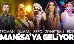 İlçeye yıldız akını! İşte konserlerin tarihleri...