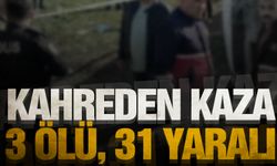 İşçi servisi devrildi: 3 kişi öldü, 31 kişi yaralandı